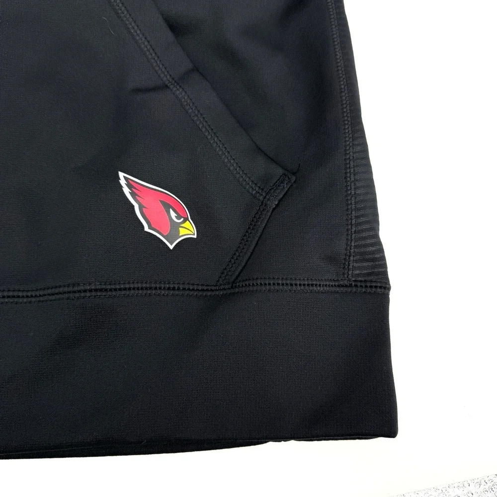 Arizona Cardinals Nike NFL On Field  Men's S‎ Therma-FIT Hoodie Black Red Logo